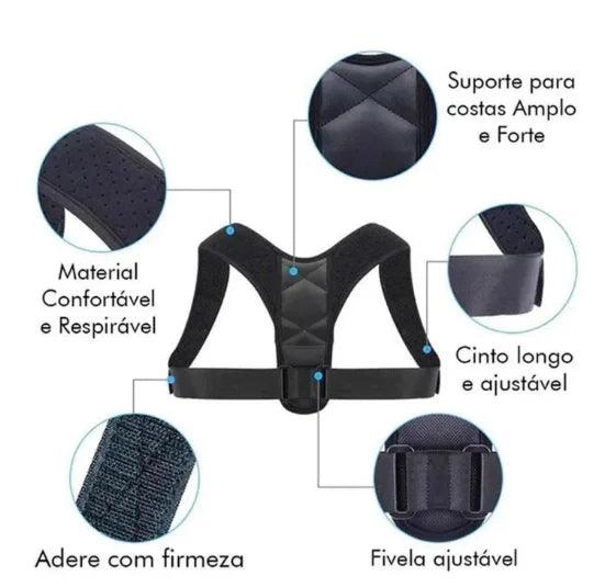 Corretor Postural - AlignPro Unisex - Loja Marc's