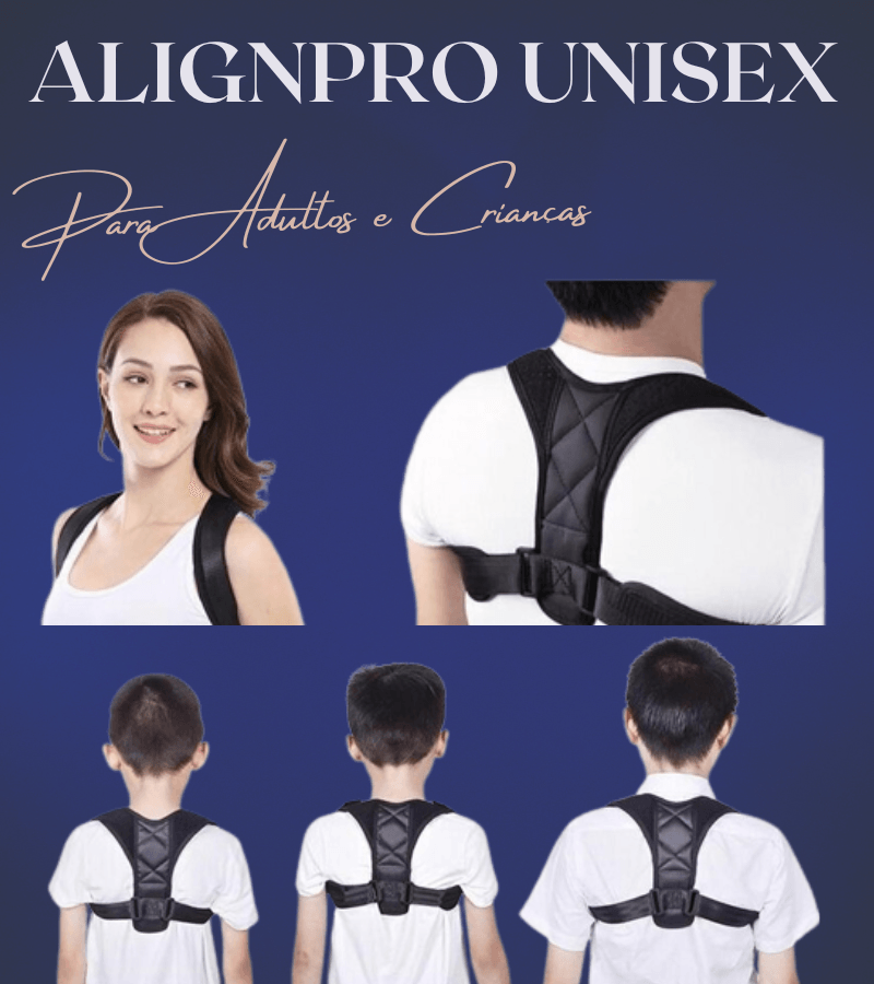 Corretor Postural - AlignPro Unisex - Loja Marc's