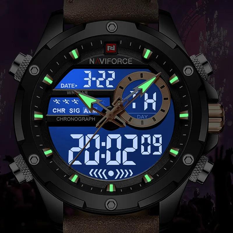 Relógio Masculino Digital NAVIFORCE - Military Gem - Loja Marc's