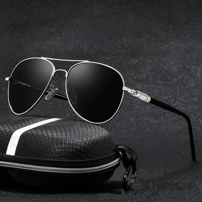 Óculos de Sol Masculino Polarizado - Maverick Aviator - Loja Marc's