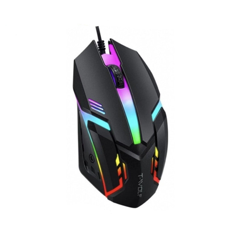 Mouse Gamer Usb 3200dpi Led Rgb - ALFA JX-M20 - Loja Marc's